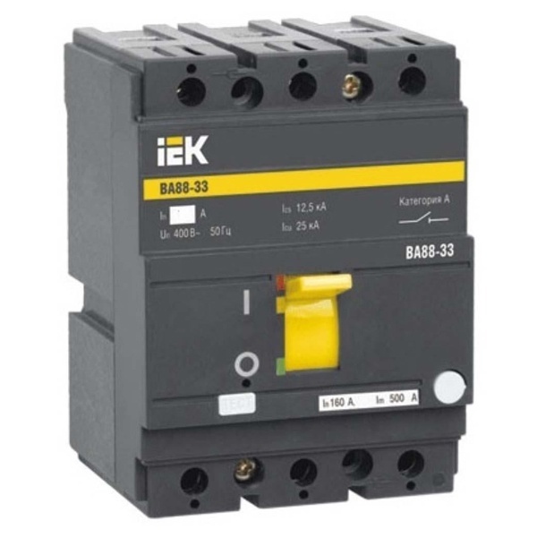 Автоматический выключатель ИЭК ВА88-33 3Р 63А 35кА (автомат электрический)