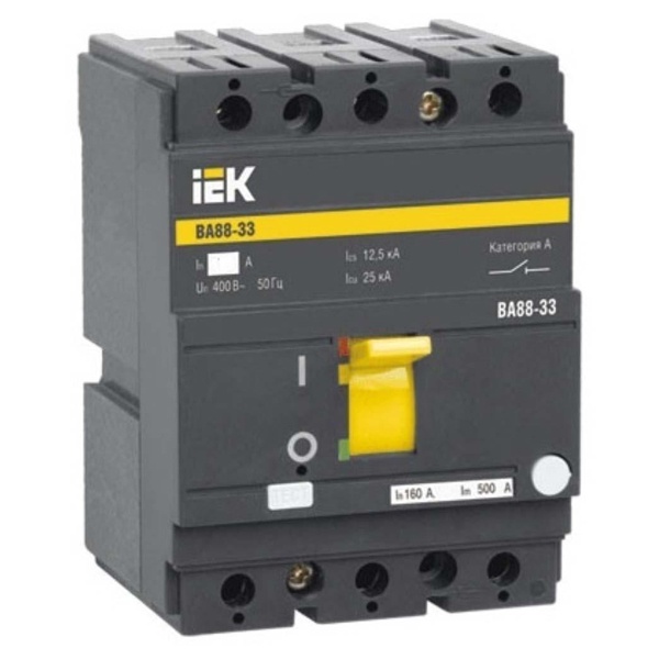 Автоматический выключатель ИЭК ВА88-33 3Р 80А 35кА (автомат электрический)