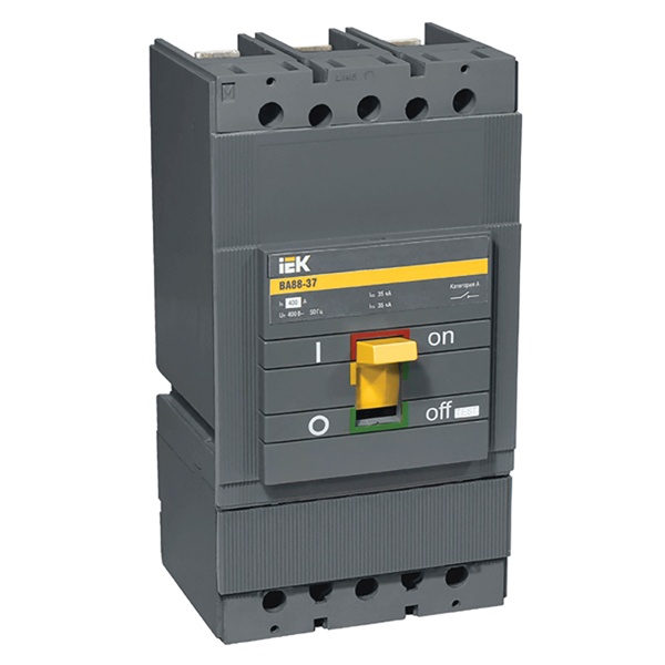 Автоматический выключатель ИЭК ВА88-37 3Р 400А 35кА (автомат электрический)