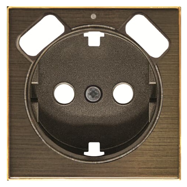 Накладка для розетки SCHUKO с 2хUSB артикул 8188.3 ABB Sky, античная латунь (8588.3 OE)