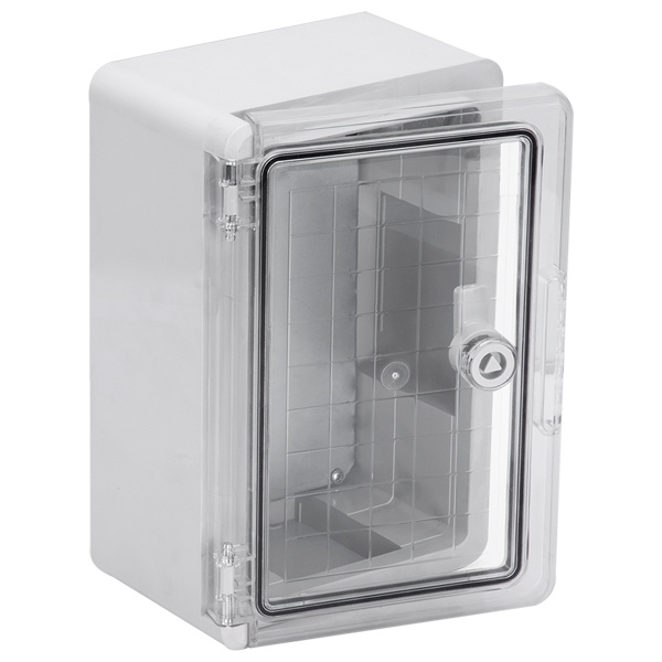 Корпус пластиковый ИЭК ЩМПп 300х200х130мм прозрачная дверь УХЛ1 IP65