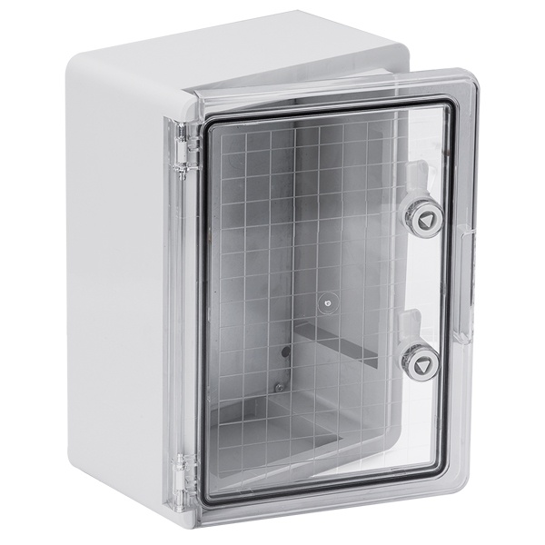 Корпус пластиковый ИЭК ЩМПп 400х300х170мм прозрачная дверь УХЛ1 IP65