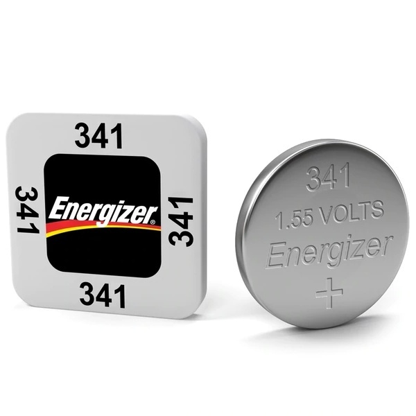 Батарейка для часов Energizer Silver Oxide SR341 1,55V (упаковка 1 шт)