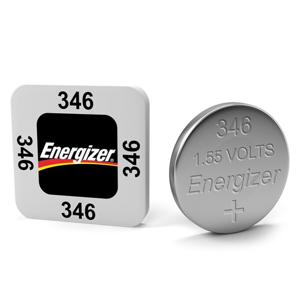 Батарейка для часов Energizer Silver Oxide SR346 1.55V (упаковка 1 шт)