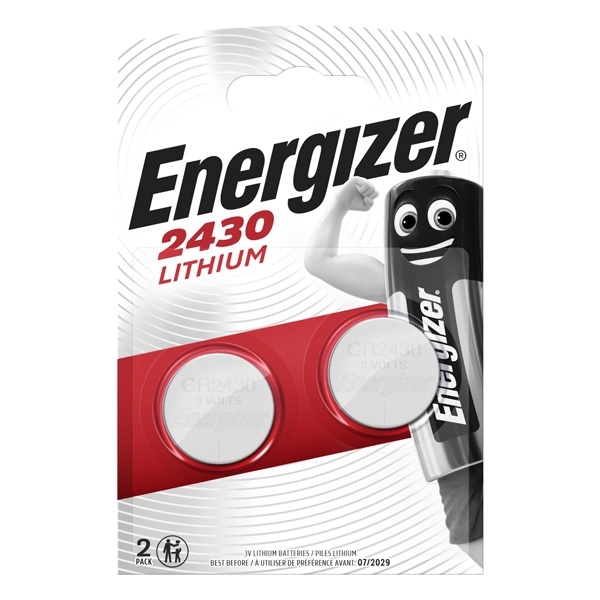 Батарейка Energizer Lithium CR2430 (упаковка 2шт)