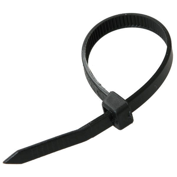 Хомут-стяжка ИЭК 7,6х350 мм нейлон черные [упаковка 100шт]