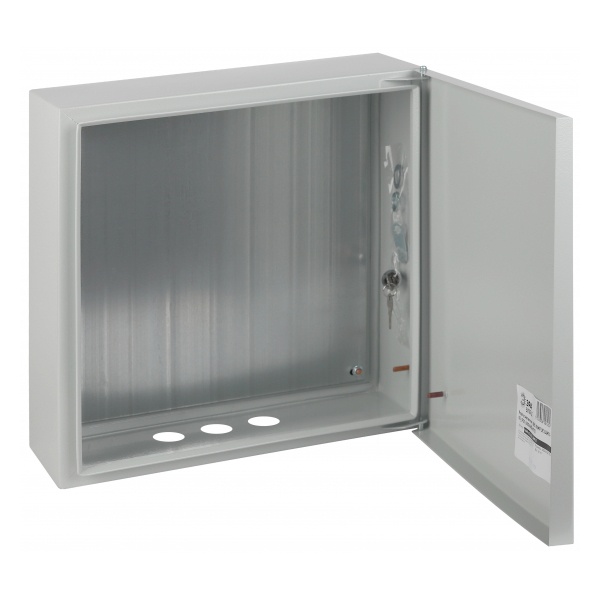 Щит навесной металлический ЭРА ЭКО СТМ ЩМП-05 с монтажной панелью (400х400х175) IP31 (электрический шкаф)