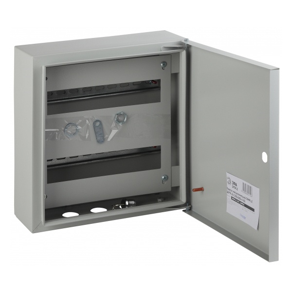 Щит навесной металлический ЭРА ЭКО СТМ ЭРА ЩРН-24 24 (2x12) модулей 330х300х120 мм IP31 (электрический шкаф)