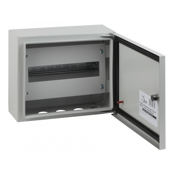 Щит навесной металлический герметичный ЭРА ЭКО СТМ ЭРА ЩРНг-12 12 модулей 250х300х120 мм IP54 (электрический шкаф)