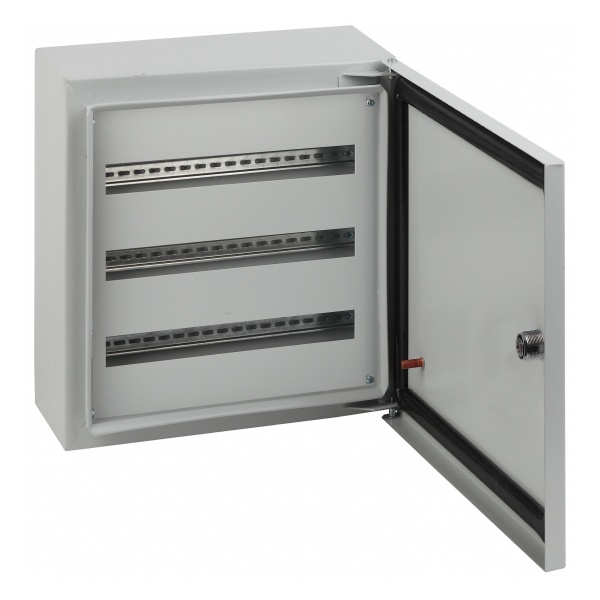 Щит навесной металлический герметичный ЭРА ЭКО СТМ ЭРА ЩРНг-36 36 (3x12) модулей 480х300х120 мм IP54 (электрический шкаф)