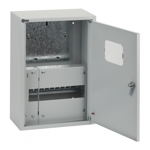 Щит металлический навесной ЭРА ЩУРн-1/9зо-1 9 модулей однофазный счетчик (400х250х155) IP31