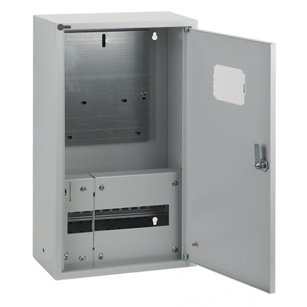 Щит металлический навесной ЭРА ЩУРн 3/12зо-1 12 модулей трехфазный счетчик (500х300х155) IP31