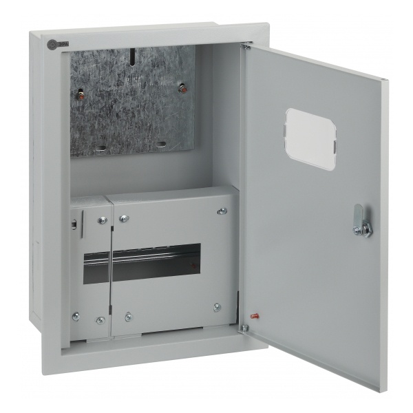 Щит металлический встраиваемый ЭРА ЩУРв 3/12зо-1 12 модулей трехфазный счетчик (500х300х155) IP31