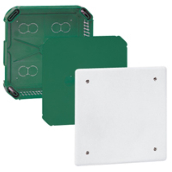 Коробка распаячная Batik Legrand 175x175x40 мм скрытой установки по бетону с крышкой