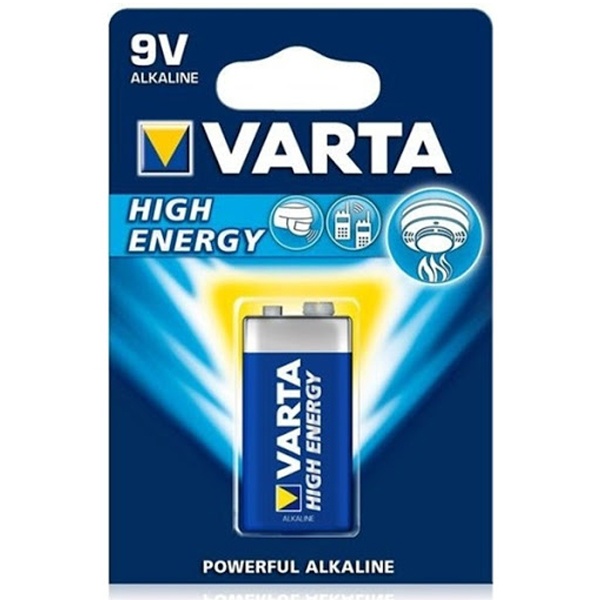 Батарейка Крона Varta Longlife Power 9V (упаковка 1шт) 04922121411