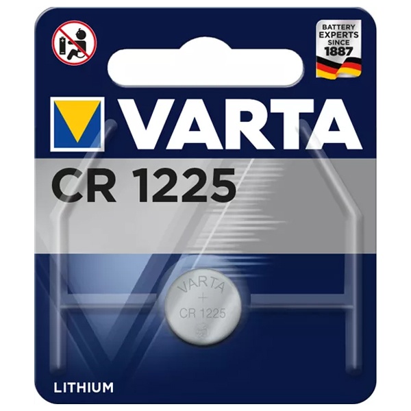 Батарейка Varta Electronics CR 1225 (упаковка 1шт) 06225101401