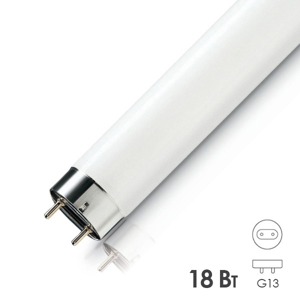 Лампа ультрафиолетовая от желтухи Philips TL-D 18W/52 T8 G13 UVB терапия