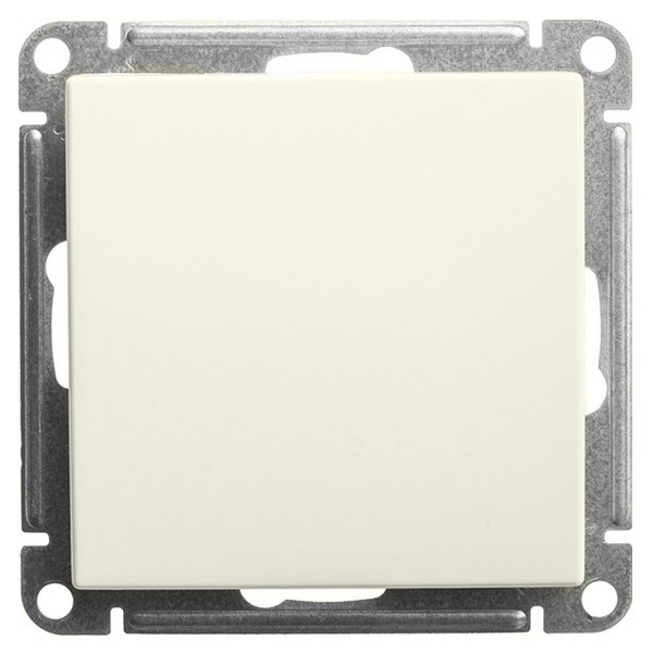 Одноклавишный переключатель SE W59 10A Aqua IP44, слоновая кость (бежевый)