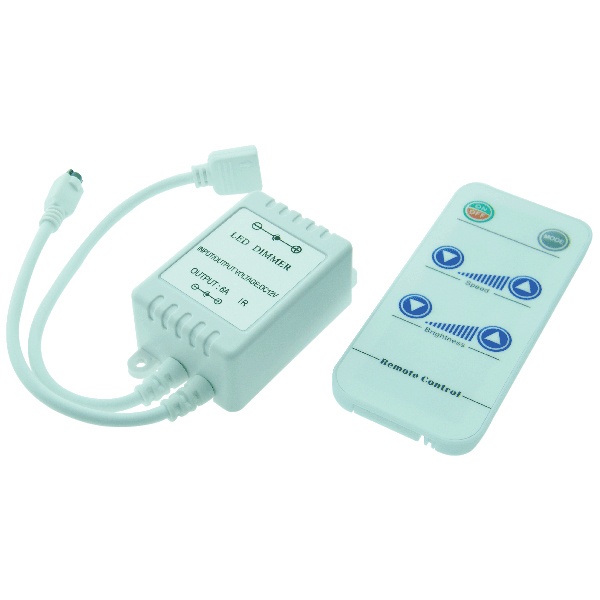 Контроллер Foton FL-FPC Controller W&WW IR 6B 2x3A-4A DC12V/24V 72W/144W для одноцветной ленты