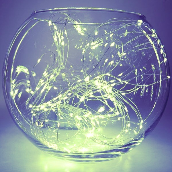 Светодиодная гирлянда Feron CL53 2м + 1м теплый белый с питанием от батареек