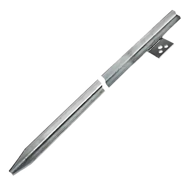 Вертикальный заземлитель DKC из уголка горячеоцинкованная сталь 50х50х5 мм, 3 м