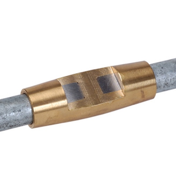 Соединительная муфта DKC для муфтового горячеоцинкованного заземлителя D16 мм латунь