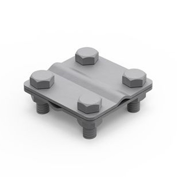 Соединитель DKC полоса-полоса с разделительной пластиной 80х80 мм для полосы 25-50мм