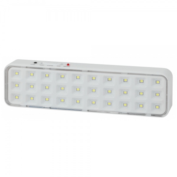 Светильник светодиодный аварийный ЭРА непостоянный DBA-102-0-20 30LED 5ч IP20
