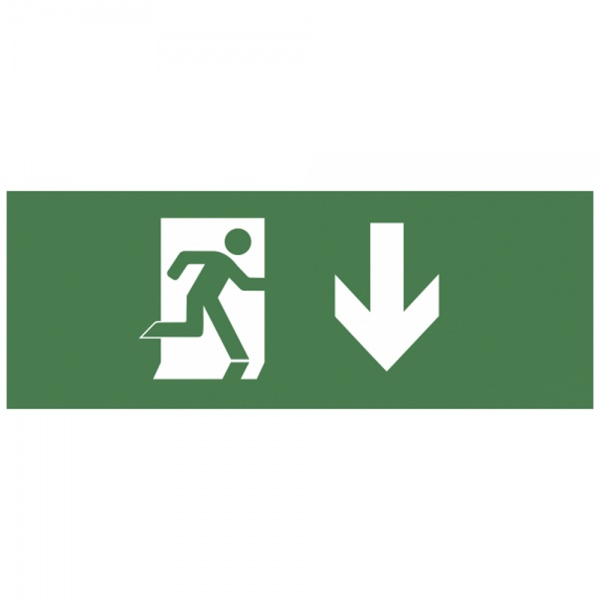 Самоклеящаяся этикетка ЭРА INFO-DBA-003 Фигура/стрелка вниз 200х60мм DPA/DBA