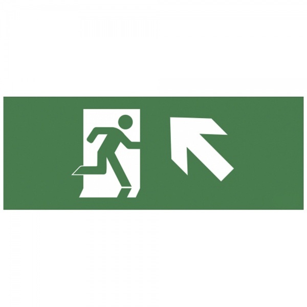 Самоклеящаяся этикетка ЭРА INFO-DBA-007 Фигура/стрелка вверх влево 200х60мм DPA/DBA