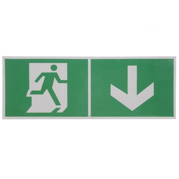 Самоклеящаяся этикетка ЭРА INFO-SSA-103 Фигура/стрелка вниз 350х130мм SSA-101/DPA-301