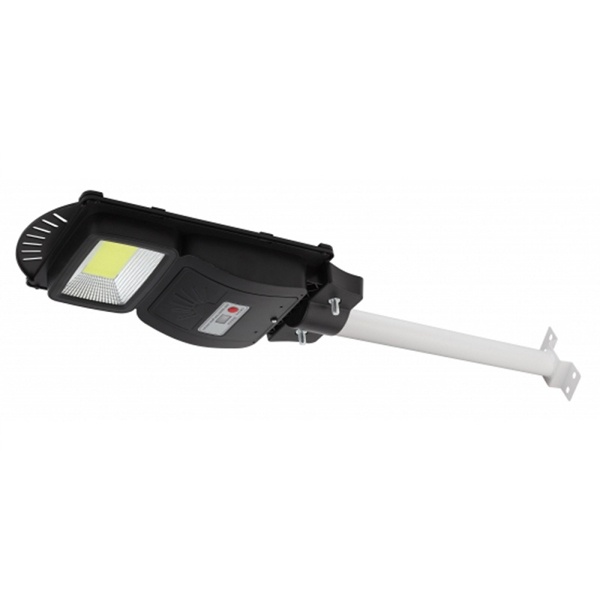 Светильник консольный ЭРА COB 20W 5000K 450Lm IP65 ПДУ на солнечной батарее с датчиком движения