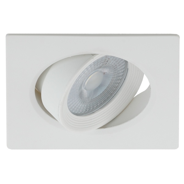 Светодиодный светильник ЭРА KL LED 21A-5 4K WH SMD 5W 4000K квадратный поворотный белый 505618376439