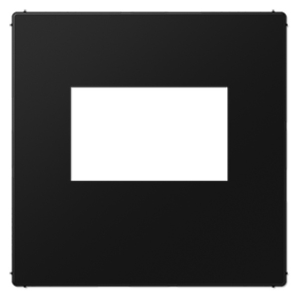 Накладка для USB Jung A зарядки USB15CASW и USB15CAWW розеток+AS Черный матовый