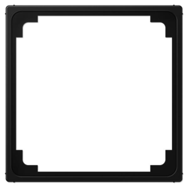 Промежуточная рамка на платы Jung A 50х50 Черный матовый