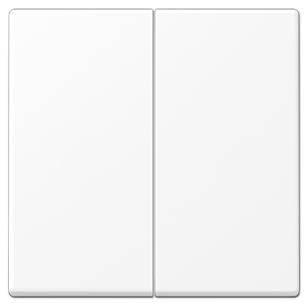 Клавиша 2-ая Jung A для двухклавишного выключателя Белоснежный матовый