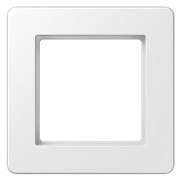 Рамка 1-ая Jung A flow Белоснежный матовый