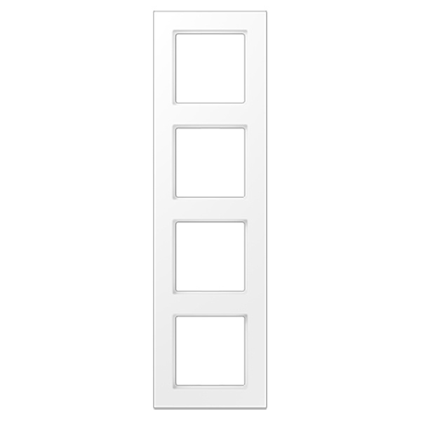 Рамка 4-ая Jung A550 Белоснежный матовый