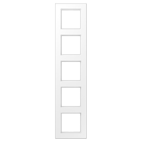 Рамка 5-ая Jung A550 Белоснежный матовый