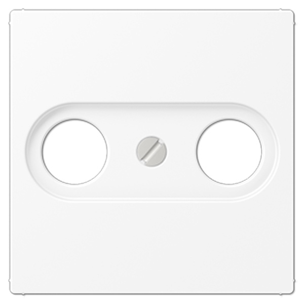 Накладка Jung LS телевизионной розетки TV-SAT(FM) Белоснежный матовый