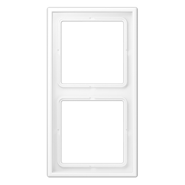 Рамка 2-ая Jung LS Белоснежный матовый