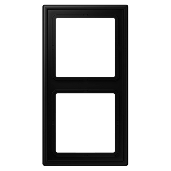 Рамка 2-ая Jung LS Черный матовый