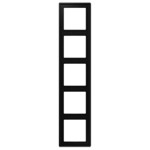 Рамка 5-ая Jung LS Черный матовый