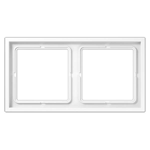 Рамка 2-ая Jung LS-ZERO Белоснежный матовый