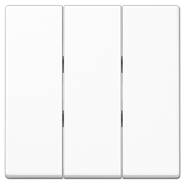 Клавиша Jung A для трехклавишного выключателя Белый