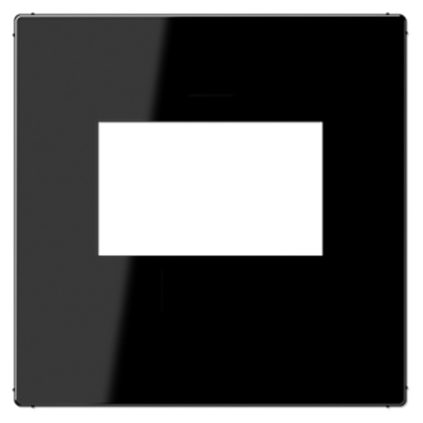 Накладка для USB Jung A зарядки USB15CASW и USB15CAWW розеток+AS Черный