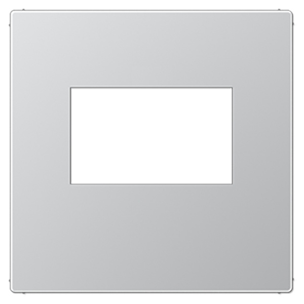 Накладка для USB Jung A зарядки USB15CASW и USB15CAWW розеток+AS Алюминий