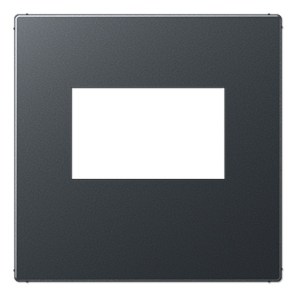 Накладка для USB Jung A зарядки USB15CASW и USB15CAWW розеток+AS Антрацит матовый