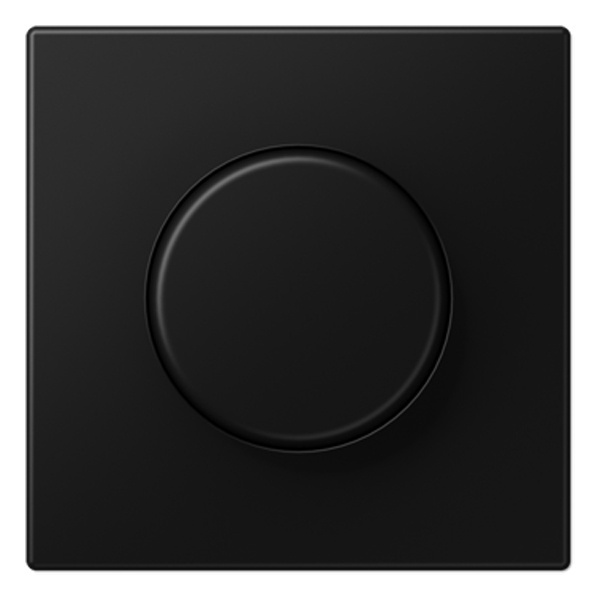 Накладка Jung LS для поворотного диммера Черный матовый