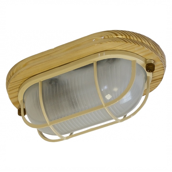 Светильник для бани ЭРА НБО 04-60-012 Клен Кантри дерево/стекло решетка, под лампу 60W Е27 212829